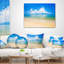Coussin et housse de coussin Cloudy Horizon-524839289