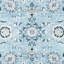 Tapis bleu Delmer-1090740868