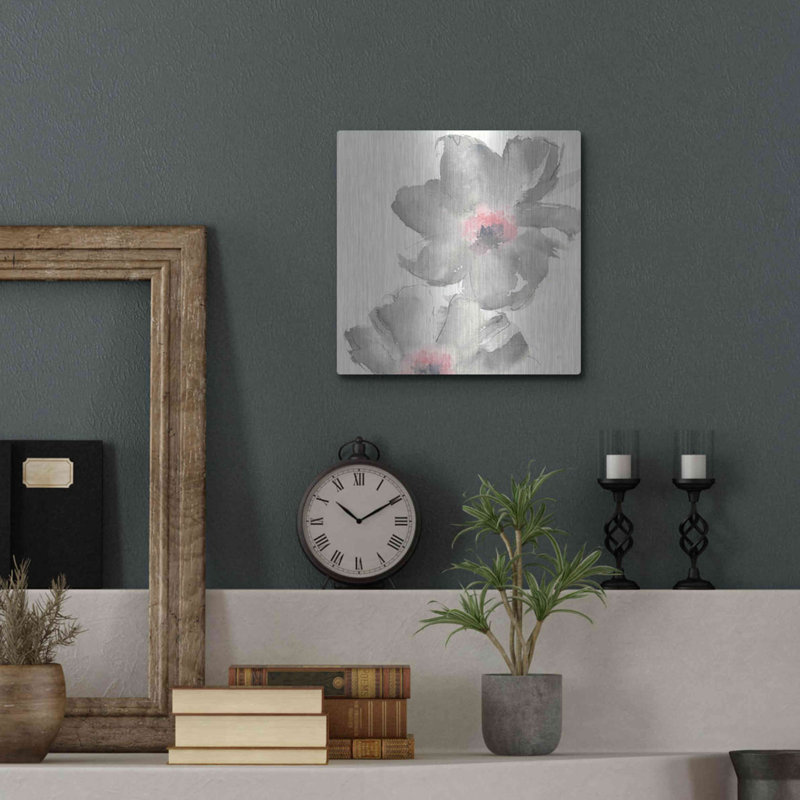 «Gray Blush Cosmos II» par Chris Paschke, H 12 po x l 12 po