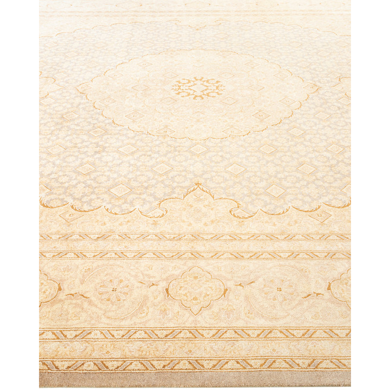 Classic One-of-a-Kind 9' 3" X 12' 3" Hand Knotted Area Rug