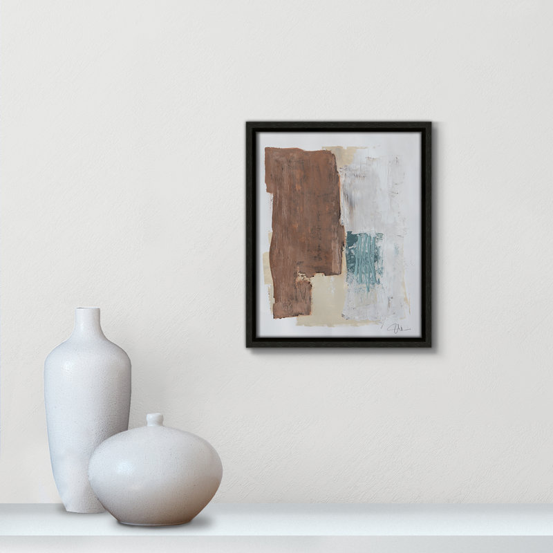 Together We Work " Together We Work I " by Filippo Ioco, Espresso Framed, 11.5'' H x 9.5'' W x 2'' D