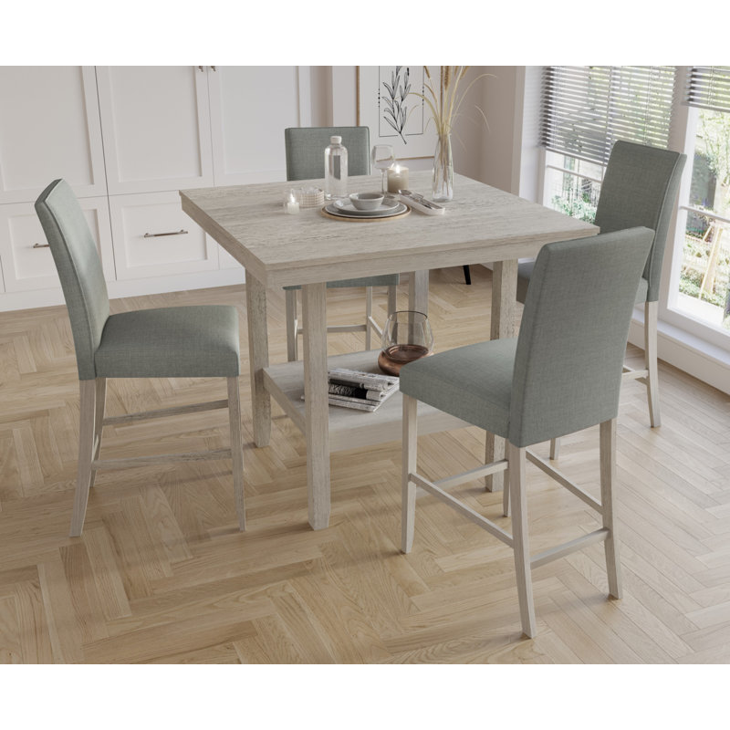 Alauni 4 - Person Four Leg Dining Set