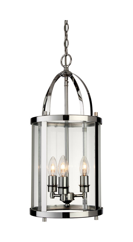 IMPERIAL 3 - Light Lantern Pendant, Chrome