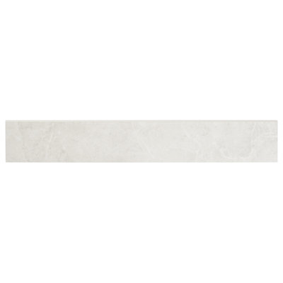 Boscato 4X24 Marble Look Polished Porcelain Bullnose Wall Tile