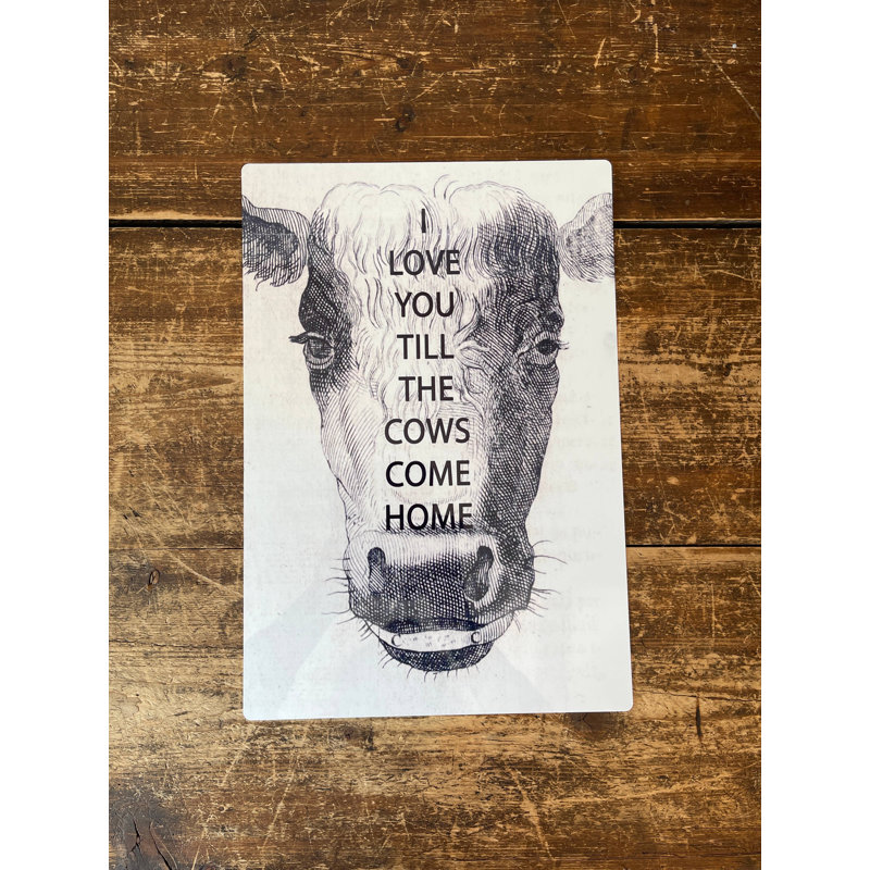 Wall Decor on Metal, 20cm H x 15cm W
