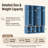 Farmhouse 59"W x15.7"D x75"H Blue Finish Hall Tree with Walnut Veneer Seat Bench, 8-Door Closed Storage & 4 Open Cubbies, 4 Hidden Coat Hooks for Entryway Living Room-307549269
