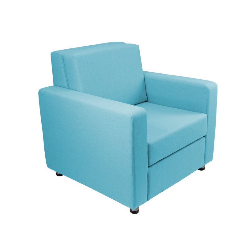 Chaise d'extérieur avec toile Sunbrella - Aruba, Toile aruba
