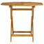 Braham 4 - Person Teak Patio Dining Set with
