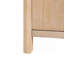 Vickey de style maison de campagne à 4 portes avec finition naturelle Mirod, une touche rustique pour les vestibules ou les petits espaces-128515006