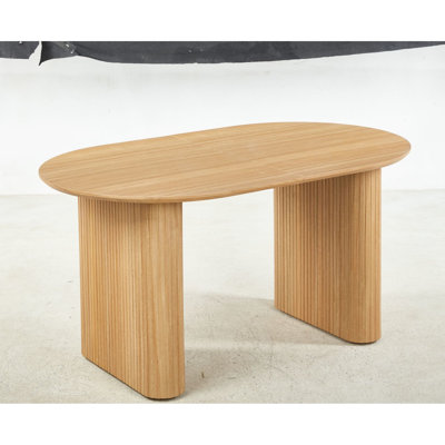 Dining Table For 4 - 6, Extensible Office And Coffee, Oak, Design Concept Pedestal Extensible, Leisure Coffee Table, Low After Sales Rate