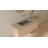 Badeloft 25.2" x 16.1" Rectangular Stone Resin Undermount Ramp Bathroom Sink UB-04-L-GGRY in Glossy Gray-138187389