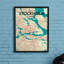 Stockholm City Map - No Frame Print-585489646
