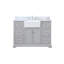 Ensemble de meuble-lavabo simple 48 po Pardue-115577321