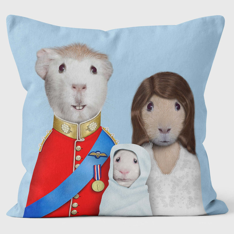 Royal Trio - Pets Rock Cushion