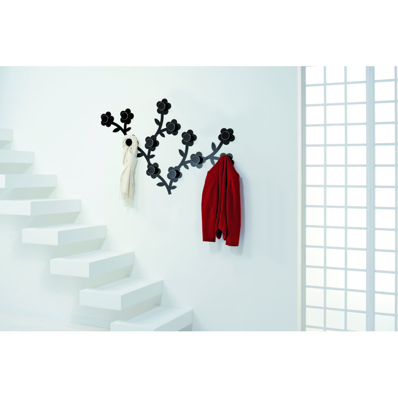 Plastic Wall Wall Hook, Black