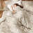 Bedsure Bed in a Bag - Reversible Flroal & Plant Pattern Printed with Comforters, Sheets, Pillowcases & Shams, 89GSM-110389497