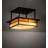 Youngblood Glass Semi Flush Mount