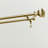 Exclusive Home Napoleon Double Curtain Rod and Finial Set, Adjustable-62826874-62795410