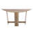 51" Entryway Curved Console Table Sofa Table for Living Room Hallway Foyer-600371266