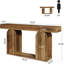 Table de couloir pratique, console, table de canapé
