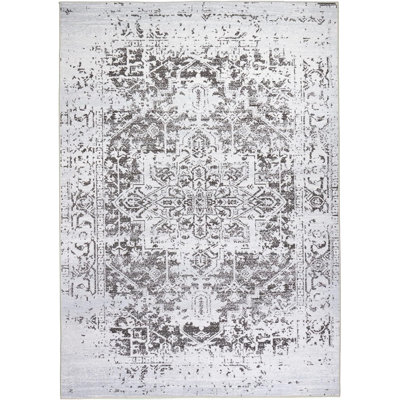 Jasmari Washable Abstract Indoor Rug