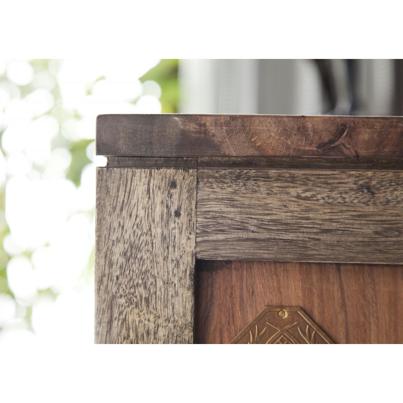 Nature Rosewood Solid Wood Floating Shelf
