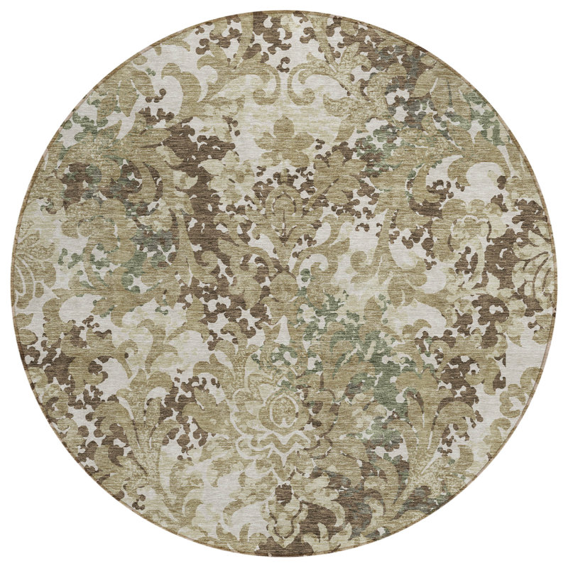 Tapis rond 8 po