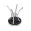 Table de bout ronde en métal pour l'extérieur, l 23,82 po x P 23,82 po-84304121