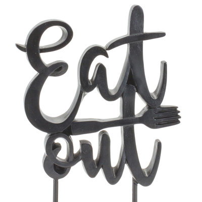 Trinx Dimitricus Resin Eat Out Sign