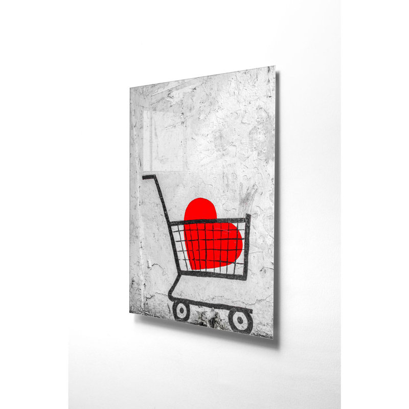 Boze Print on Glass, 65cm H x 45cm W