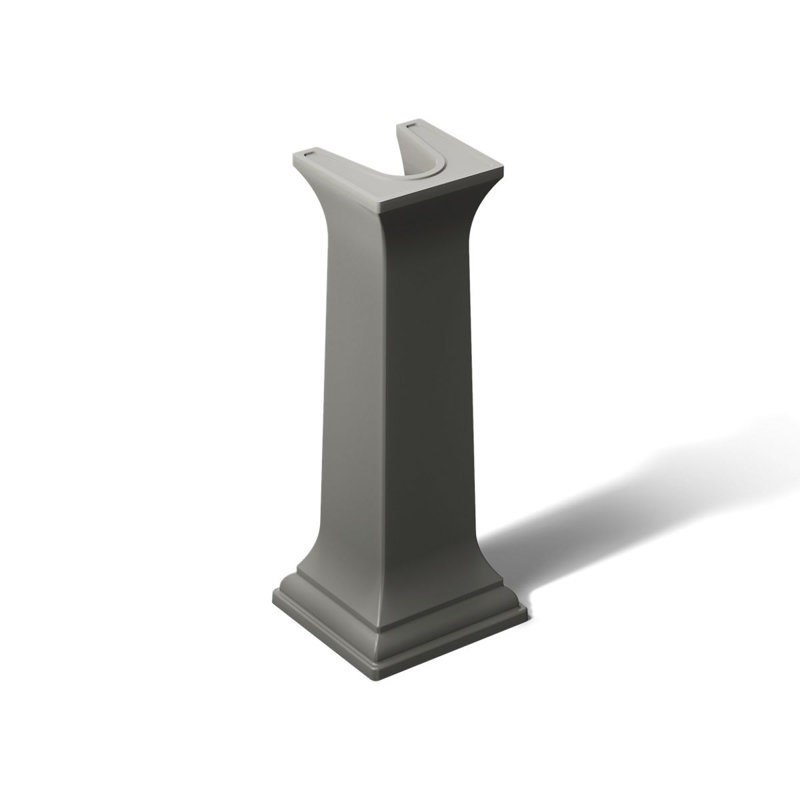 Memoirs® Bathroom Sink Pedestal, Thunder Gray