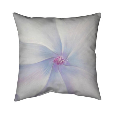 Petals - 18"x18" Outdoors Throw pillow - Spun poly - Print on demand