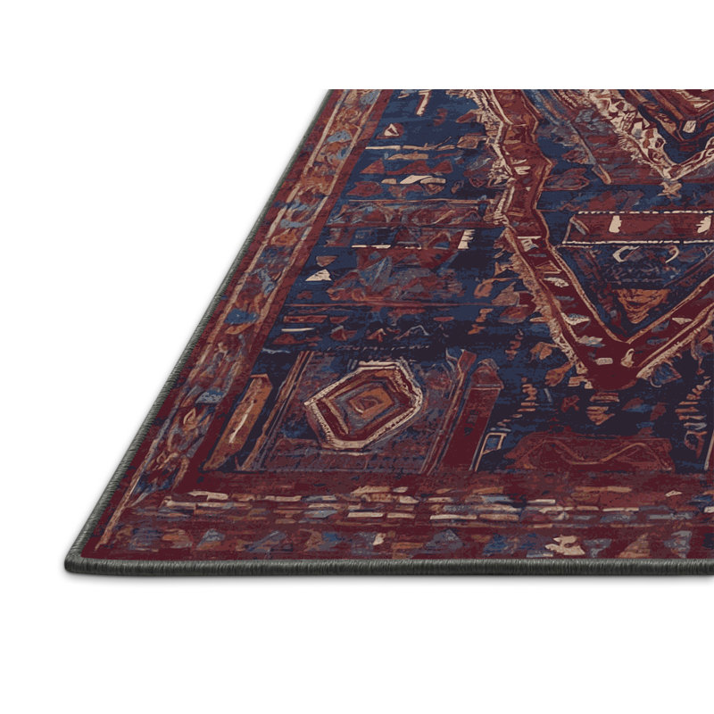 Tapis brun soyeux et moelleux, Carré 3 pi