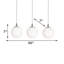 Triple luminaire suspendu Altia-666622494