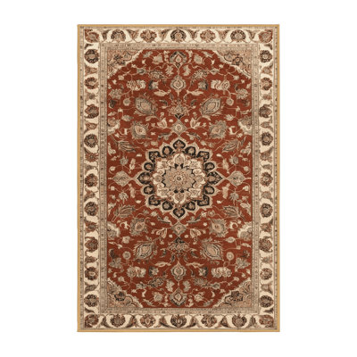 Tapis brun lavable à la machine
