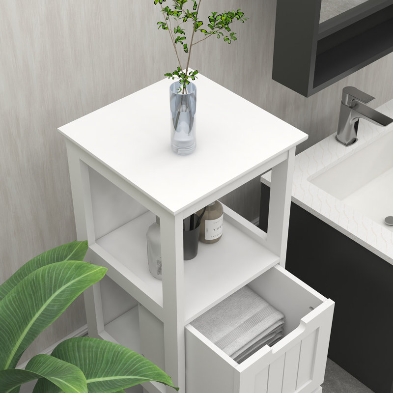 Armoire de rangement autoportante en bois