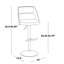 Ciaran Adjustable Bar Stools with Rounded T Footrest-108401417-108401393