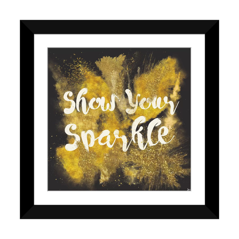 Glitter and Gold II, art textuel sur toile tendue, H 18 po x l 18 po x P 1,5 po, Toile tendue, Blanc