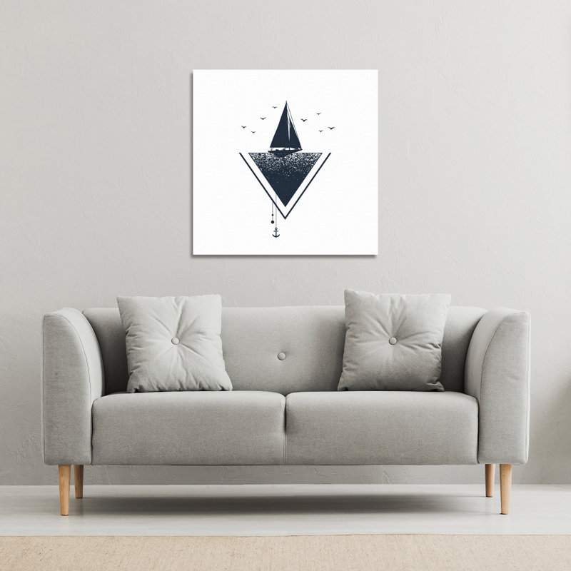 No Title by Andrew Lee - Wrapped Canvas Print