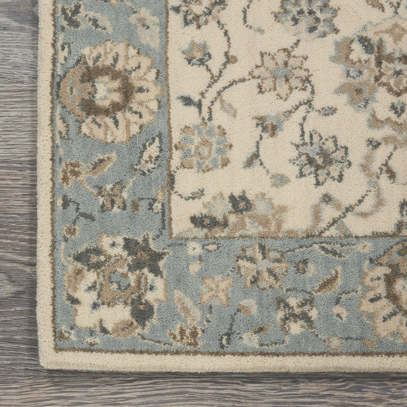 Crownover Wool Oriental Indoor Rug, Rectangle 2'6" x 4'3"