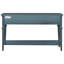 Console de style rétro classique avec trois tiroirs supérieurs et une tablette inférieure de style ouvert, table de couloir-494288991