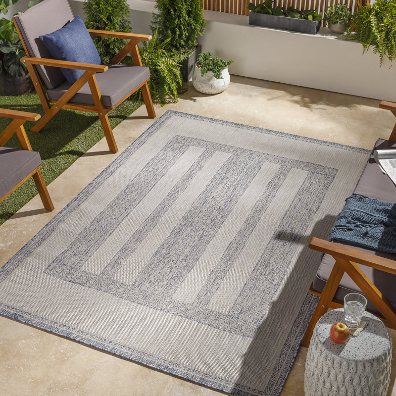 Khabat Indoor / Outdoor Rug, Rectangle 9'2" x 12'