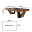 Table de billard Minimalist