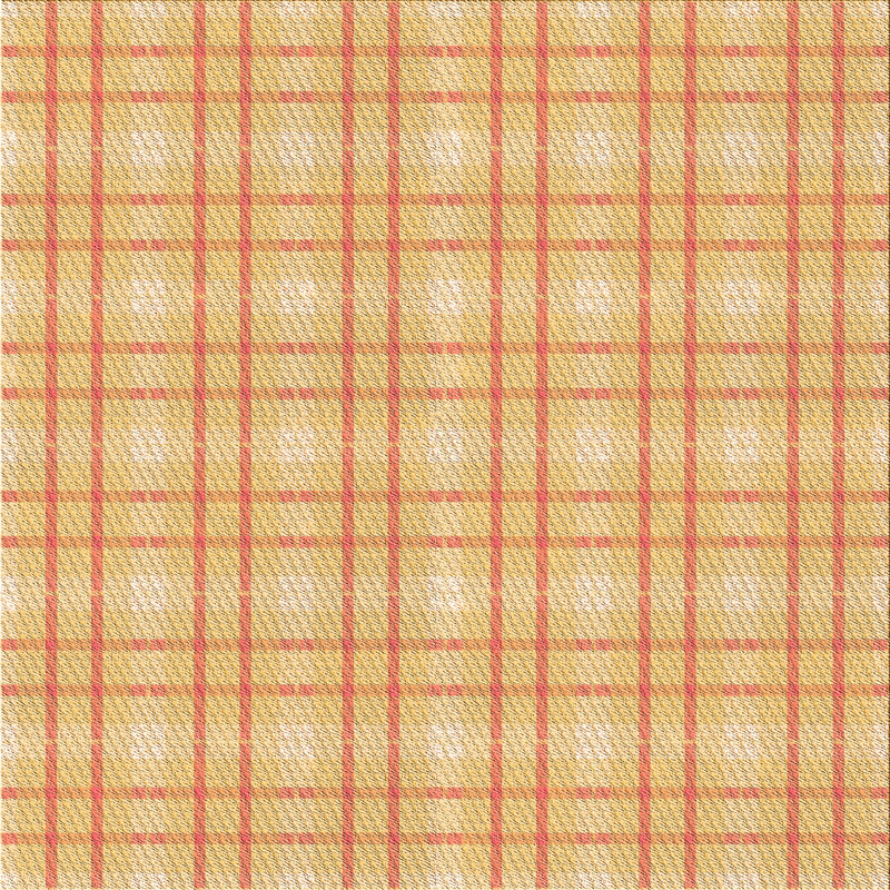 Plaid Indoor Rug, Square 3'