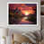 White Single Picture Framed