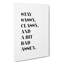 Stay Sassy - Wrapped Canvas Print-61879589
