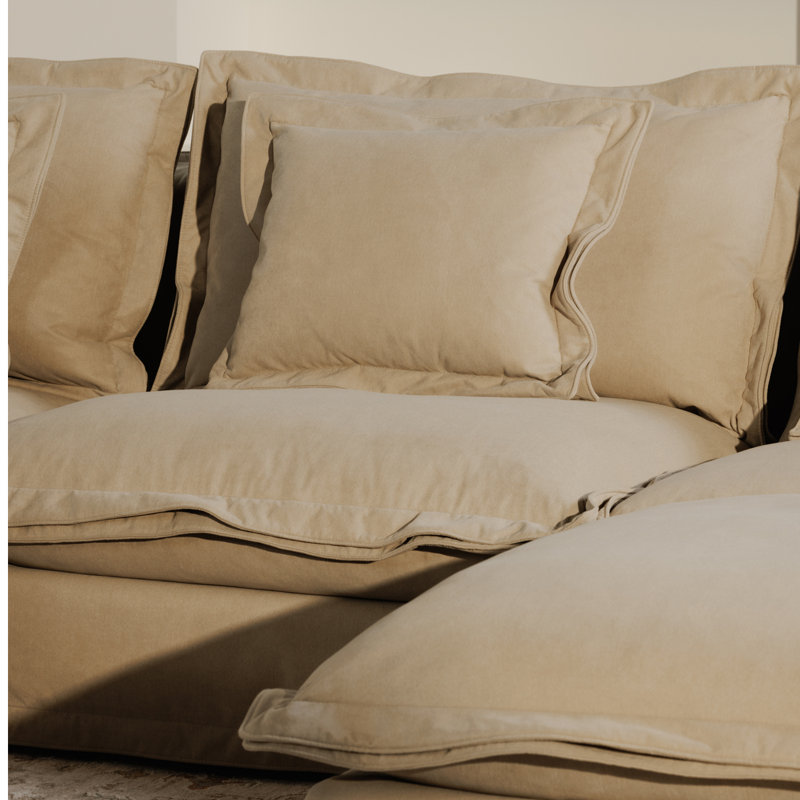 Daylen SLIPPER CHAIR PERFORMANCE FABRIC, Sand Livesmart®