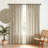 Semi-Sheer Light Filtering Back Tab Single Curtain Panel-2030133775-2030133764