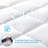 Memory Foam Mattress with Breathable Cover – 5/8/10/12 Inch Options-1108462780-1096158935