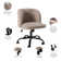 Meila Armless Desk Chair For Home Office, Adjustable Seating Solution With Wheels And Swivel Base